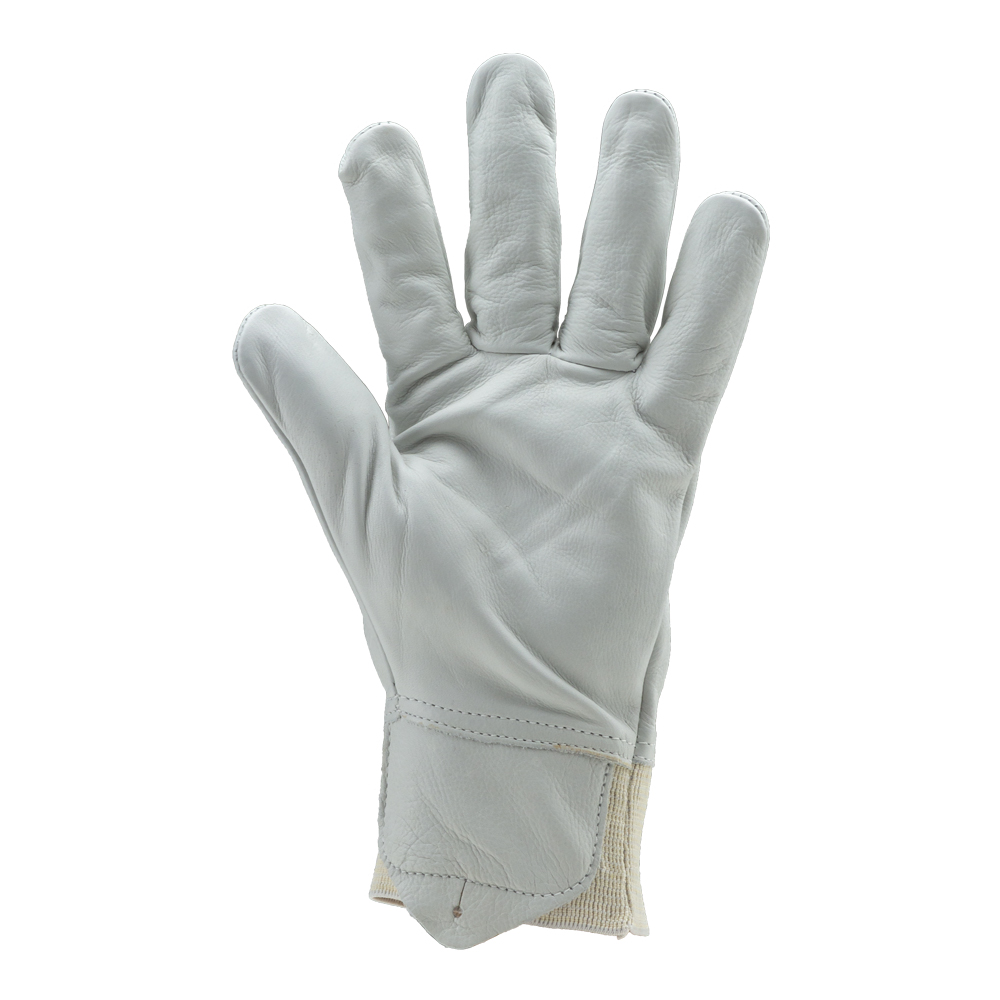 Gants Cuir Tout Fleur Bovin Bord Côte Protège Artère 