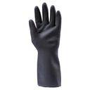 Gants néoprène flocké coton spécial acides