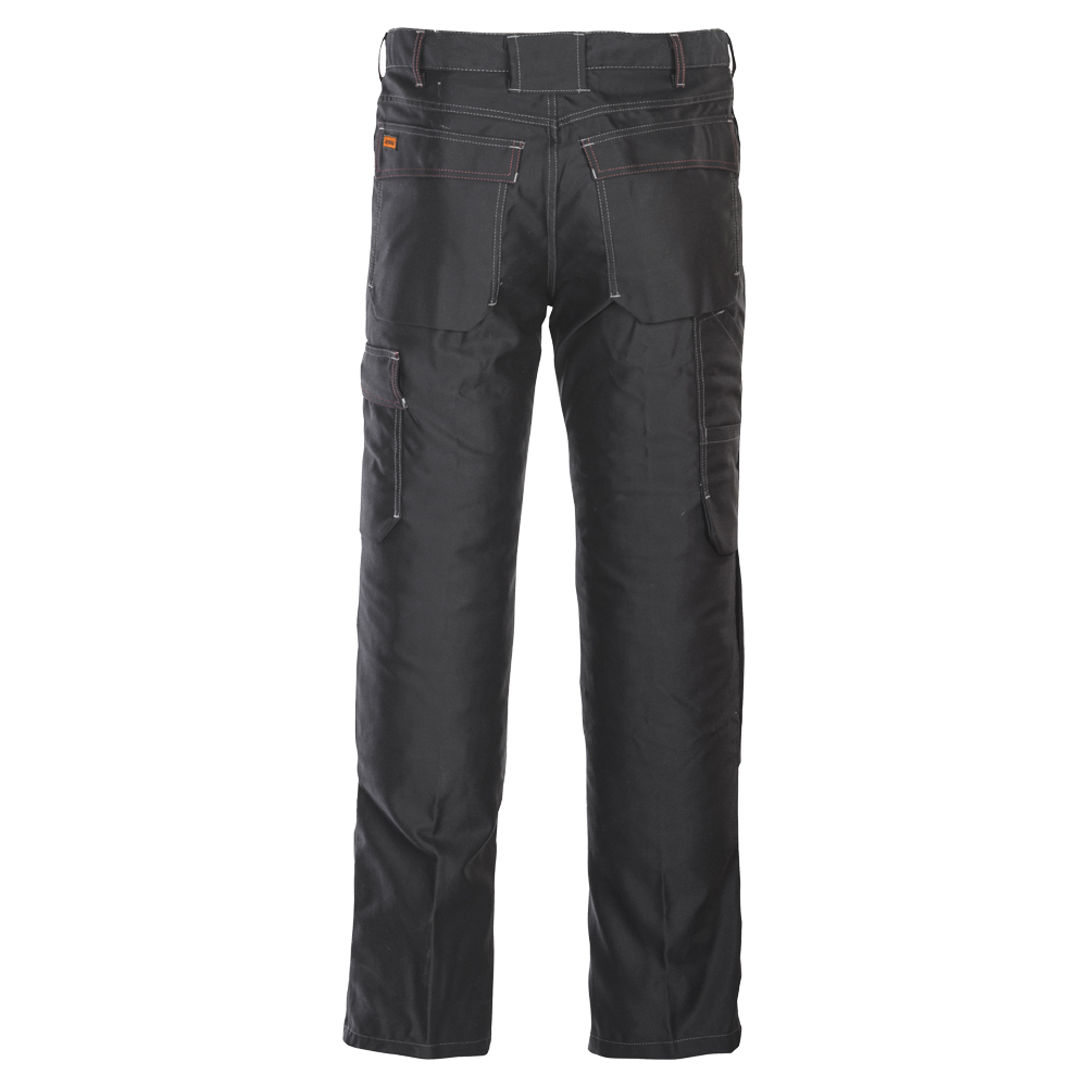 Pantalon Soudeur 100% Coton Retardateur de Flamme 350 grs Noir