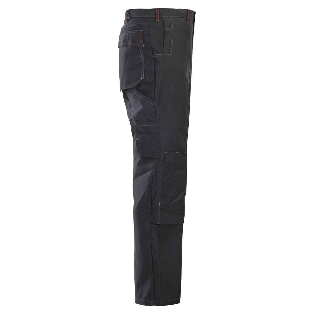 Pantalon Soudeur 100% Coton Retardateur de Flamme 350 grs Noir