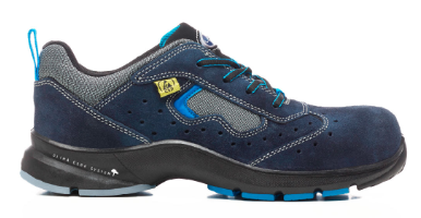 Chaussure de sécurité basse Cuir velours et textile SOLAR  S1P SRC