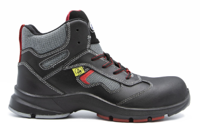 Chaussure de sécurité haute Cuir et Textile BIOMASS S3 SRC ESD