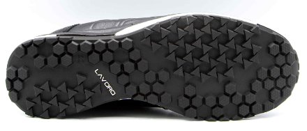Chaussure de sécurité basse en cuir pleine fleur VADER BLACK S3 HI CI HRO FO SR