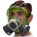 Masque complet avec vision panoramique et joint facial en silicone SÉRIE BLS 5000