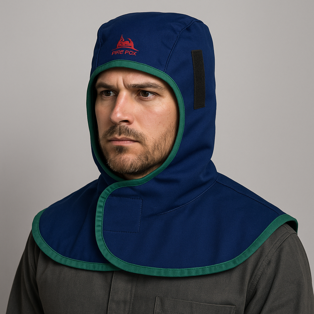 Cagoule de soudage Toile inifugée avec fermeture velcro