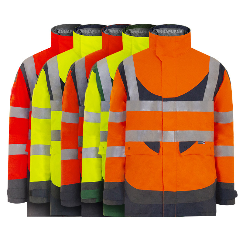 Parka HV 4en1 ANNAPURNA avec Gilet de froid et Manches amovibles