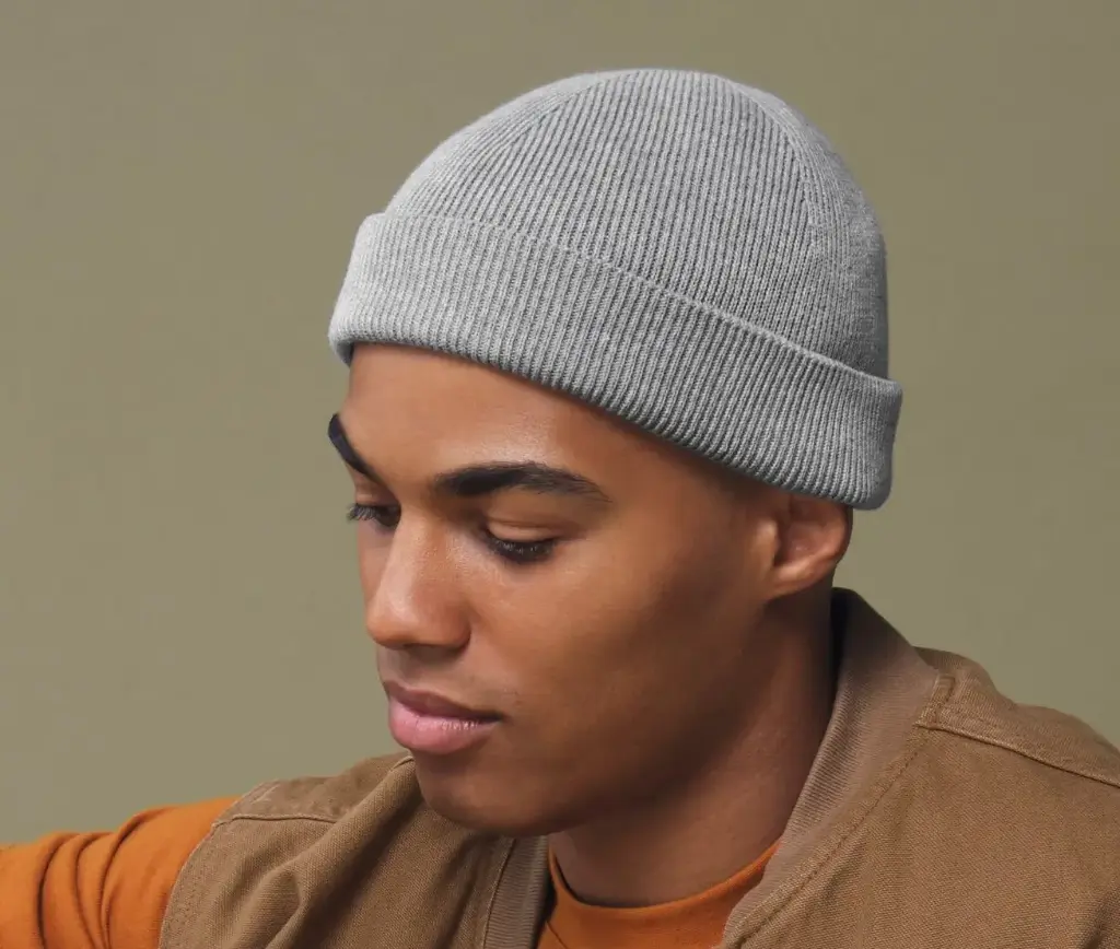 Bonnet 100% Coton organique FISHERMAN BEANIE BF832N