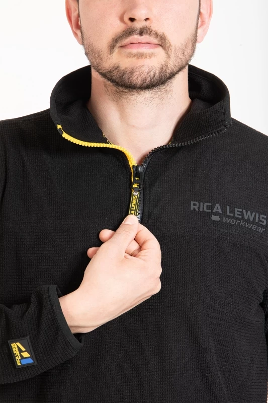 Sweat RICA LEWIS en Polaire gauffrée WISP 