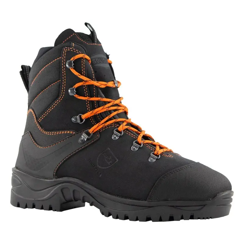 Chaussures de sécurité hautes CASTOR - Protection scie à chaîne CL3 S3 CI HRO SRC