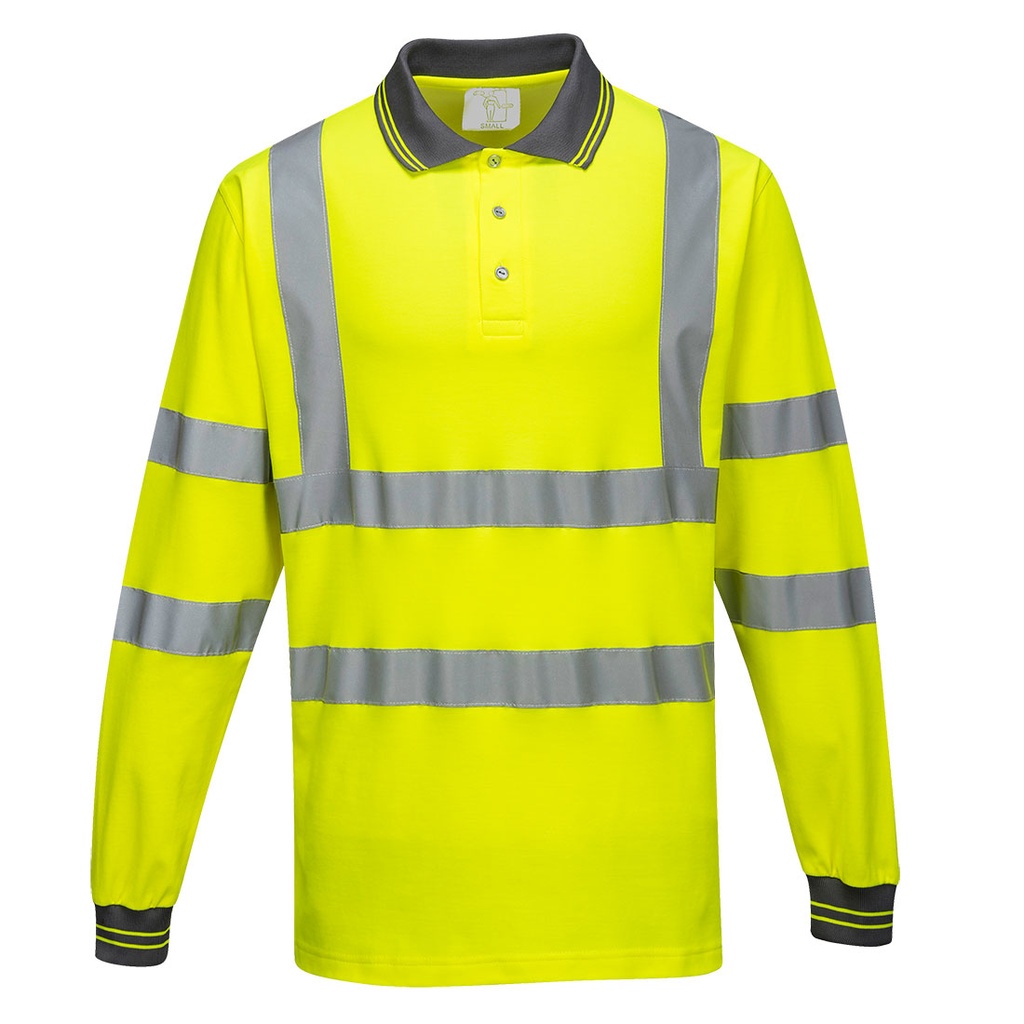 Polo HV Manches Longues S271 55%Coton 45%Polyester 175g