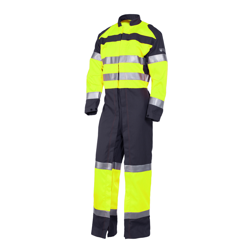 Combinaison double fermeture SAFELINE HV Tissu Zone ATEX 300g