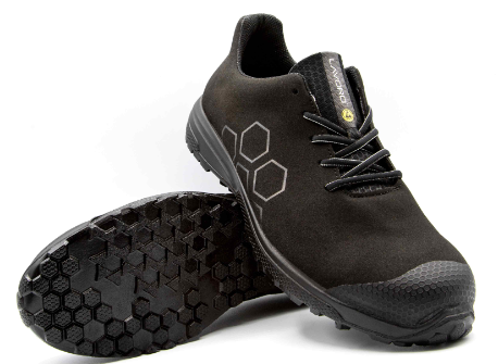 Chaussure de sécurité basse Microfibre, LYNX BLACK S3 SRC ESD
