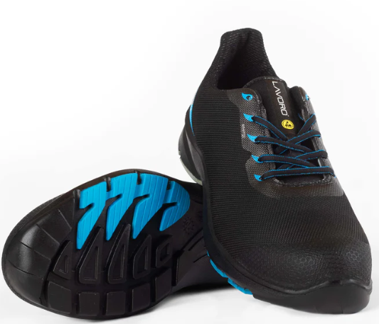 Chaussure de sécurité basse Textile laser HD WR HYBRID BLUE S3 SRC ESD