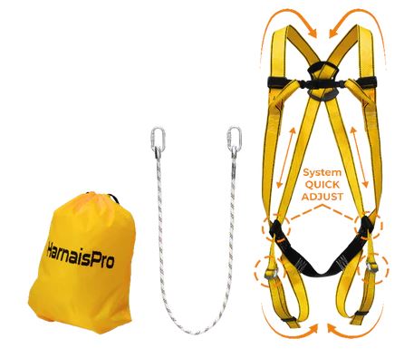 Kit Retenue en Nacelle Harnais EMPIRE, Longe 1.50m