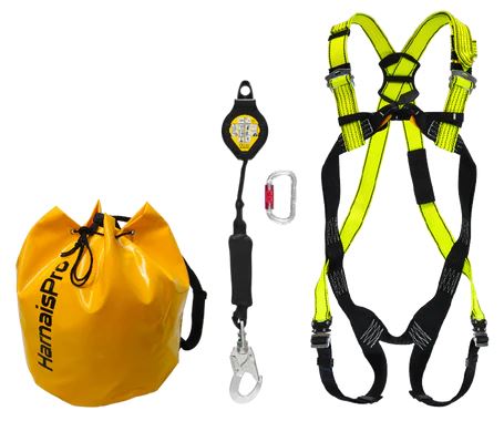 Kit Retenue en Nacelle Harnais FLASHTEC, Enrouleur 2.0m + amortisseur