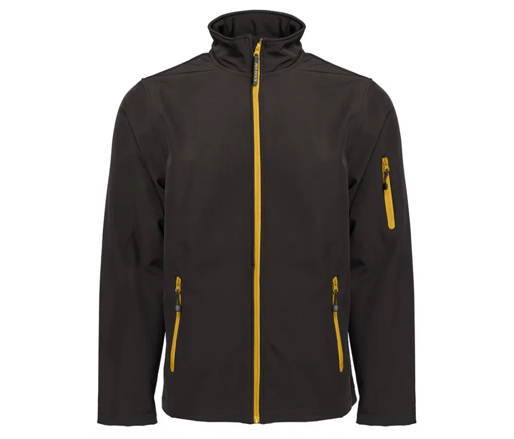 Veste Softshell Pend Duick PK768 - 3 couches avec membrane respirante, imperméable et coupe-vent, 340gr
