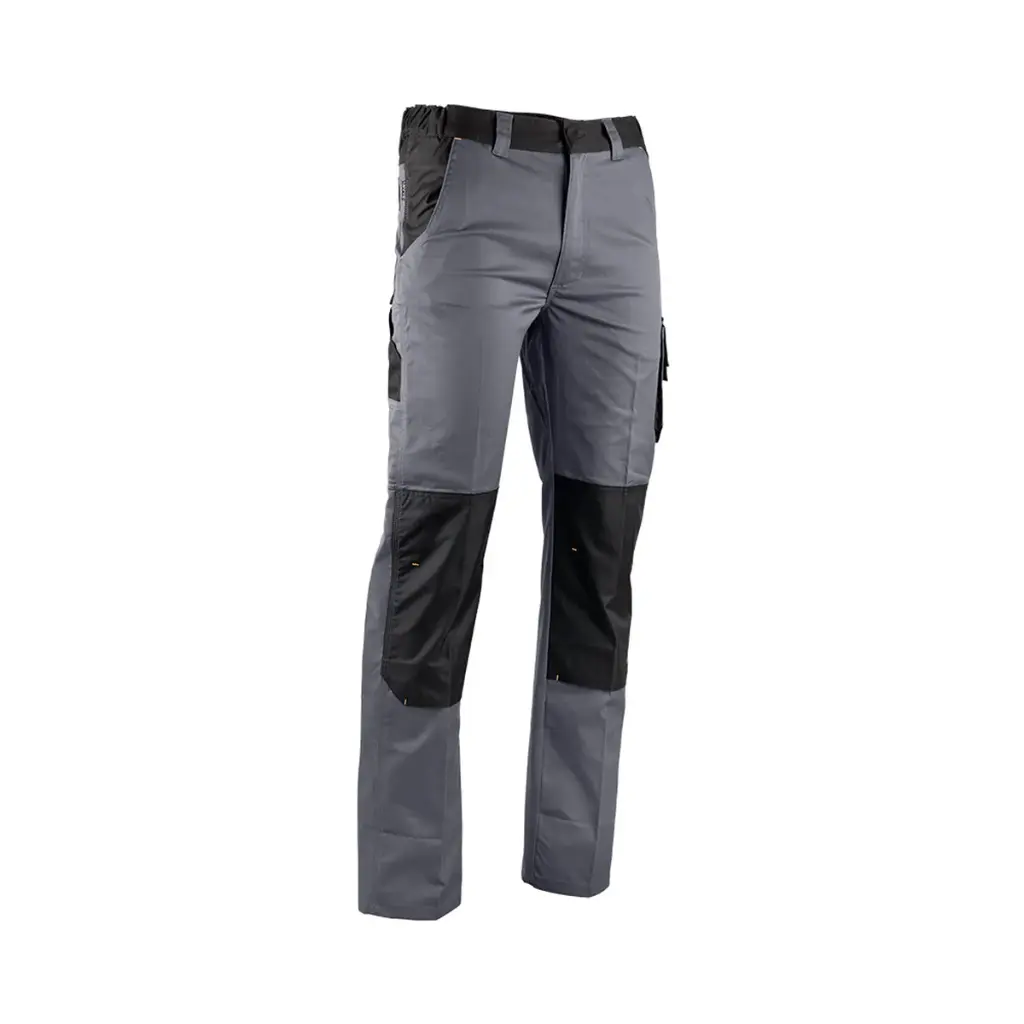 Pantalon Stretch ARION 60% coton 38% polyester 2% élasthanne avec  poches genouillères