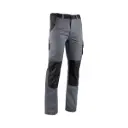 Pantalon Stretch ARION 60% coton 38% polyester 2% élasthanne avec  poches genouillères