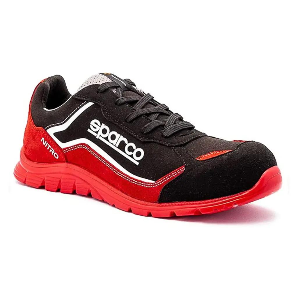 Chaussures de Sécurité -SPARCO- basses MARCUS cuir lisse hydrofuge S3L ESD SR FO