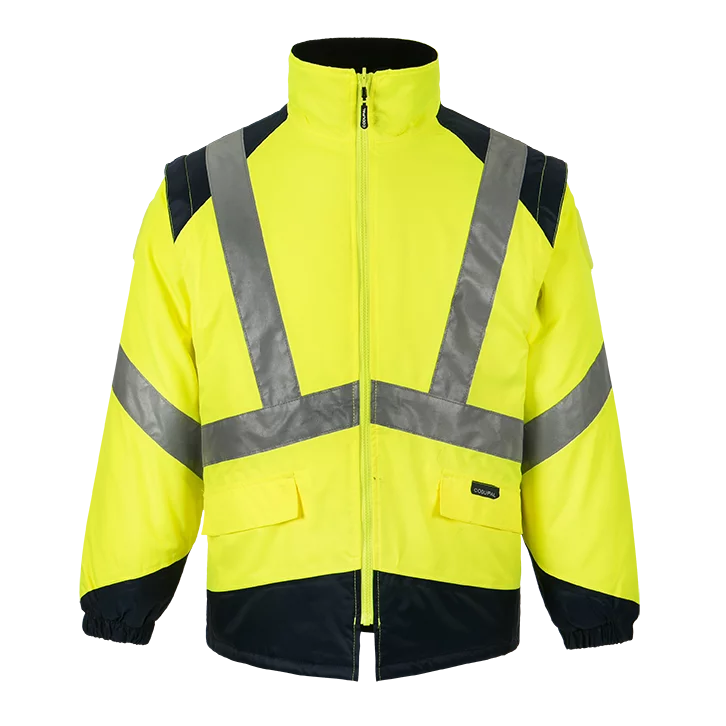 Blouson de froid HV ELYSE B Manches amovibles et intérieur ouate (Associé à veste de pluie HV ELYSE V)