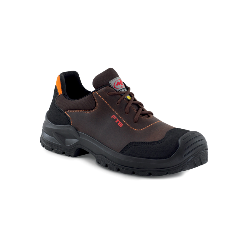 Chaussure de sécurité Basse Cuir gras pleine fleur METEOR S3 SRC ESD