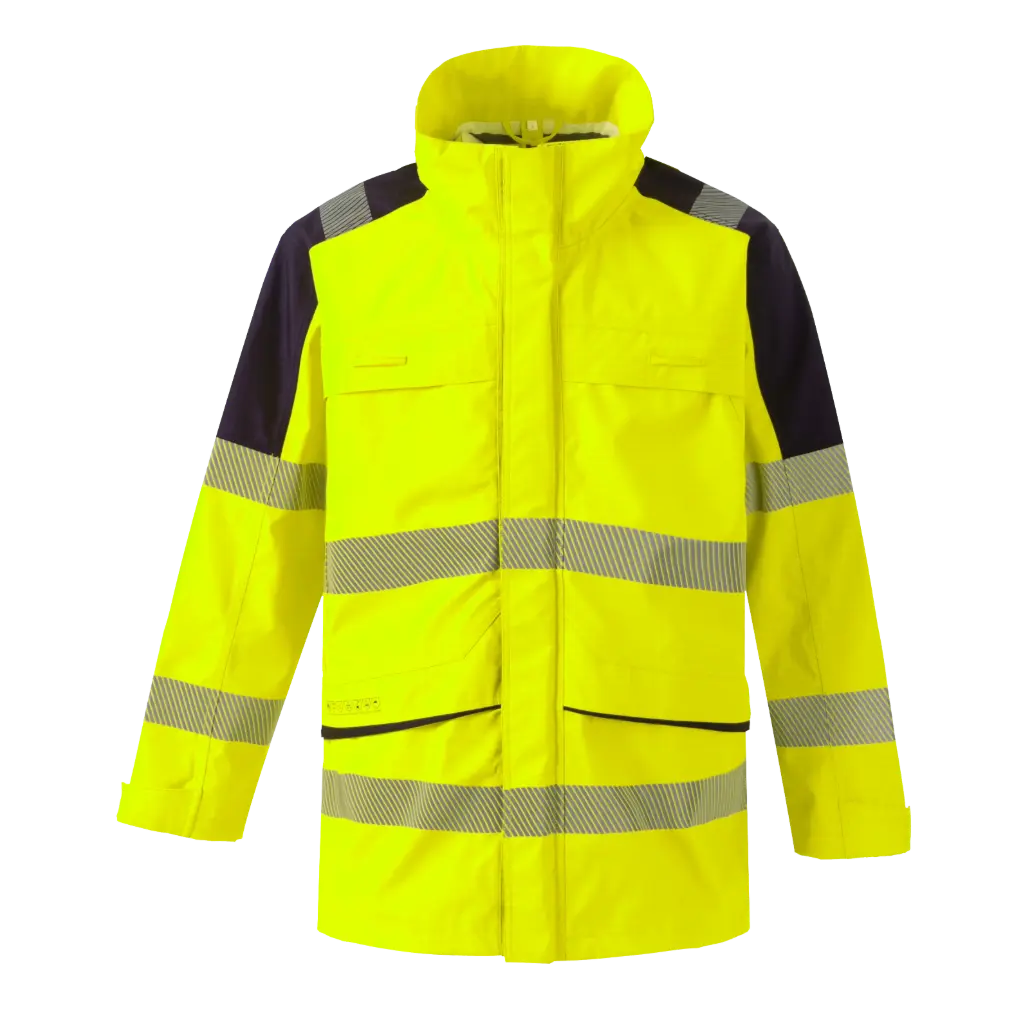 Parka ZEUS zone ATEX Tissu laminé 3 couches avec doublure en coton retardant feu
