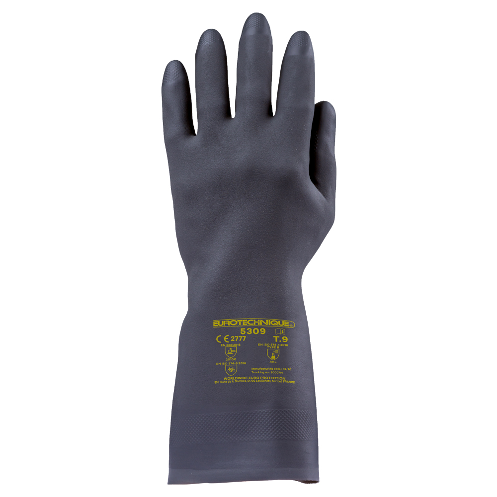 Gants Néoprène Chimique "EUROCHEM ME5310" flockés Coton (2.01.0.X)