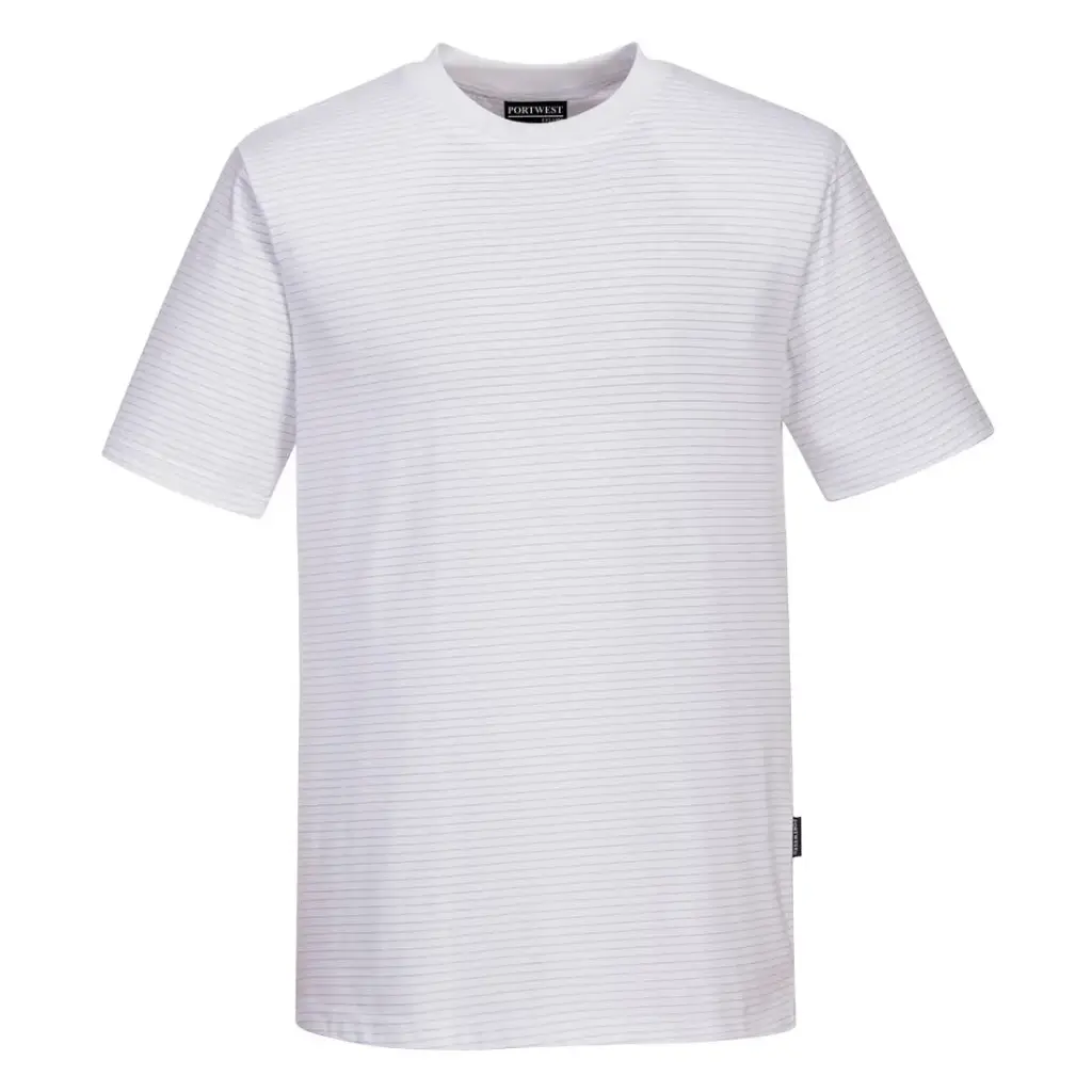Tee-shirt Antistatique AS20 ESD - TISSU 96%Polyester 4%Fibre carbone 195gr