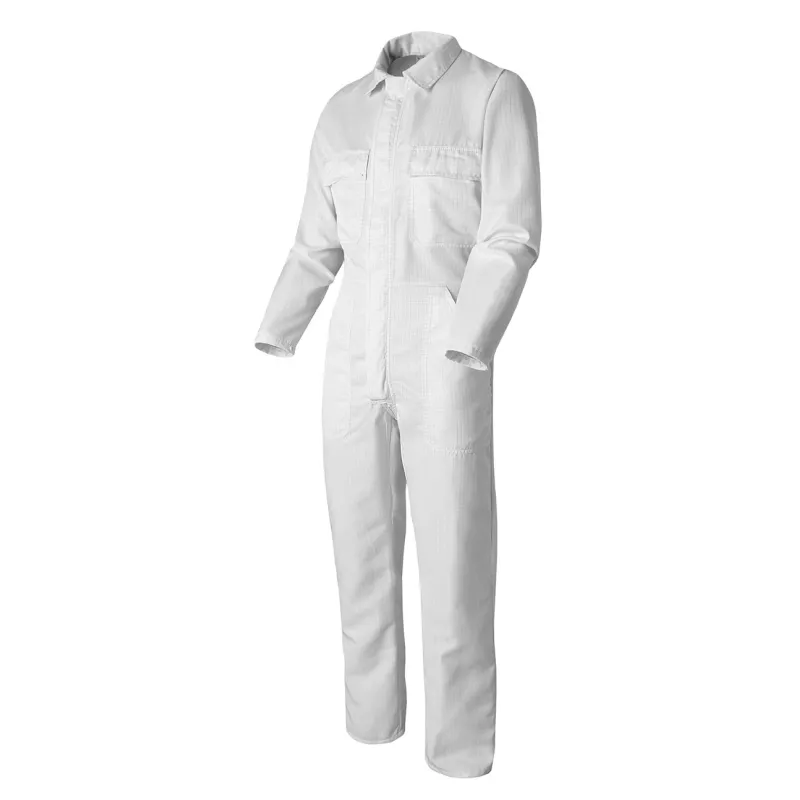 Combinaison Antistatique ESD 1 zip - Tissu 99%Polyester 1%Antist. 180gr
