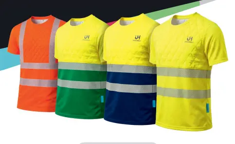 Tee-shirt HV Rafraîchissant COOL REFLEX + UPF50 - EN ISO 20471 Classe 2