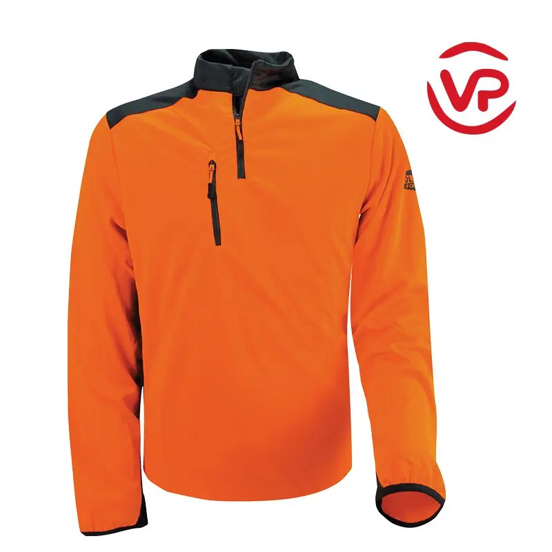 Tee-shirt Manches longues orange EN 13758-2: 2003+A1: 2006 UPF50+