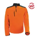 Tee-shirt Manches longues orange EN 13758-2: 2003+A1: 2006 UPF50+