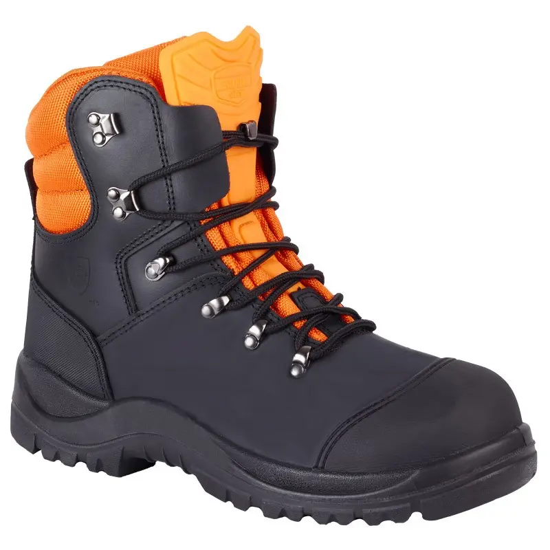 Chaussures de sécurité hautes ARUD - Protection scie à chaîne CL1 S3 SRC