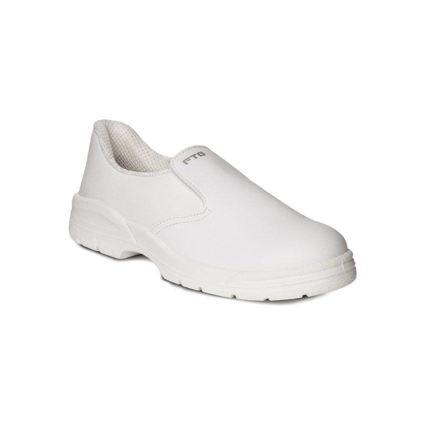 Mocassin de sécurité Microfibre Imperméable CHEF WHITE S2 SRC