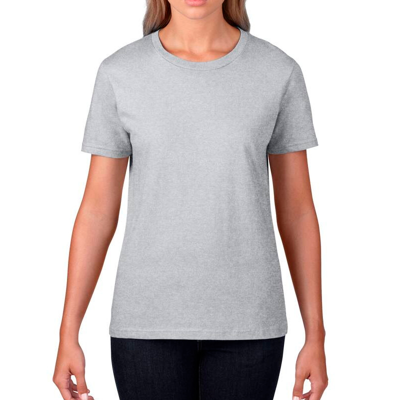 Tee-Shirt Femme Manches Courtes PREMIUM 100%Coton 185g