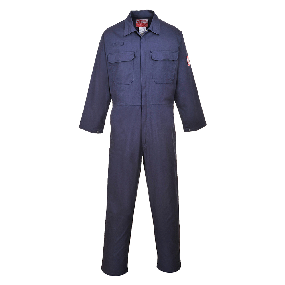 Combinaison 1 zip ignifugée et antistatique BIZFLAME PRO FR38 (Marine)