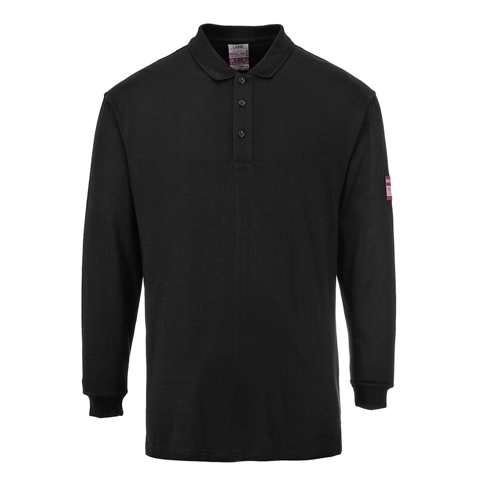 Polo Manches Longues MODAFLAME FR10, Arc électrique et Retardateur de flamme