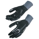 Gants Polyester "NYM157NIB"tout enduits Nitrile Noir (4.1.2.1.X)