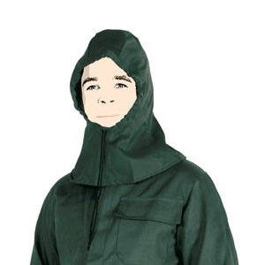 Cagoule intégrale, Toile inifugée en Proban 