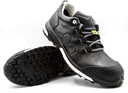 Chaussure de sécurité basse en cuir grainé VADER BLACK S3 HI CI HRO FO SR