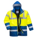 Parka HV bicolore S466 avec Doublure intérieure matelassée 