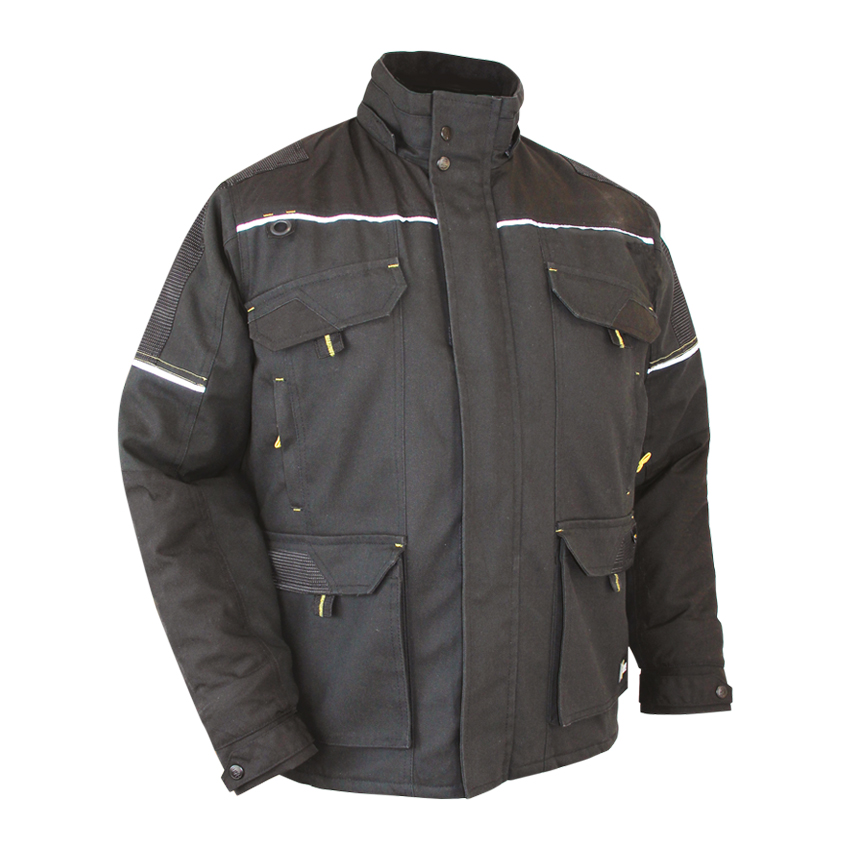 Blouson déperlant NIVEAU Canvas 60%Coton 40%Polyester 350g (Gris carbone)