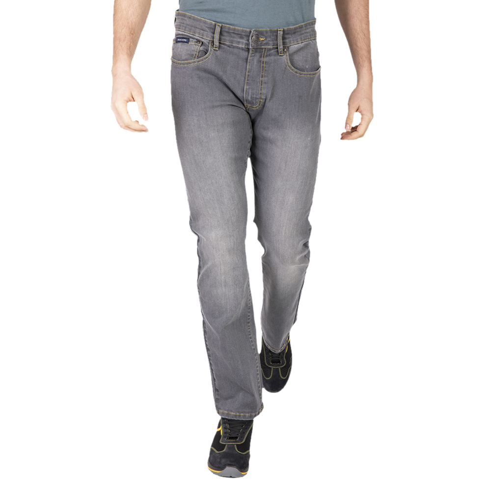 Jean respirant COOLER Stretch COOLMAX 356g (Gris foncé)