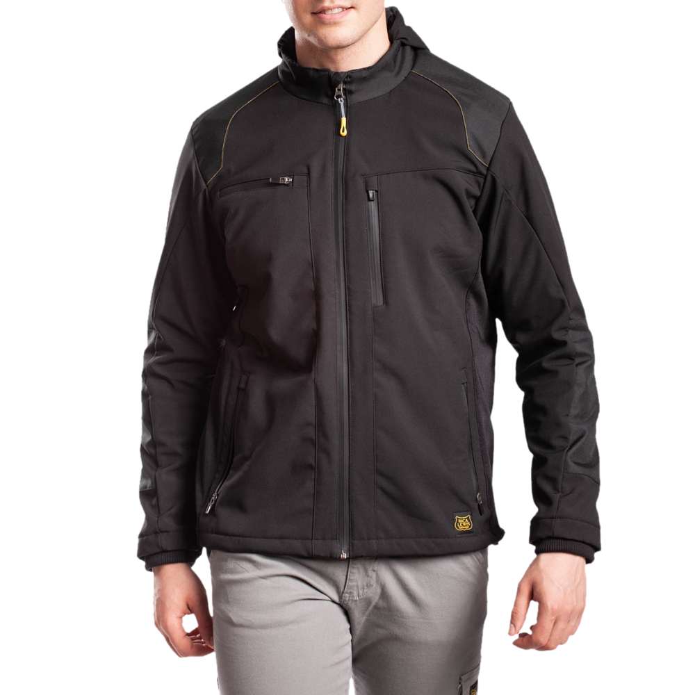 Veste Softshell Rica Lewis SHELL 96%Polyester 4%Elasthanne 310g (Noir)
