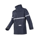 Parka NEWTON Tissu Zone ATEX avec bandes rétro et doublure fixe (Marine)