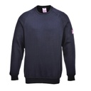 Sweat-Shirt Manches Longues MODAFLAME FR12, Arc électrique et Retardateur de flamme (Marine)