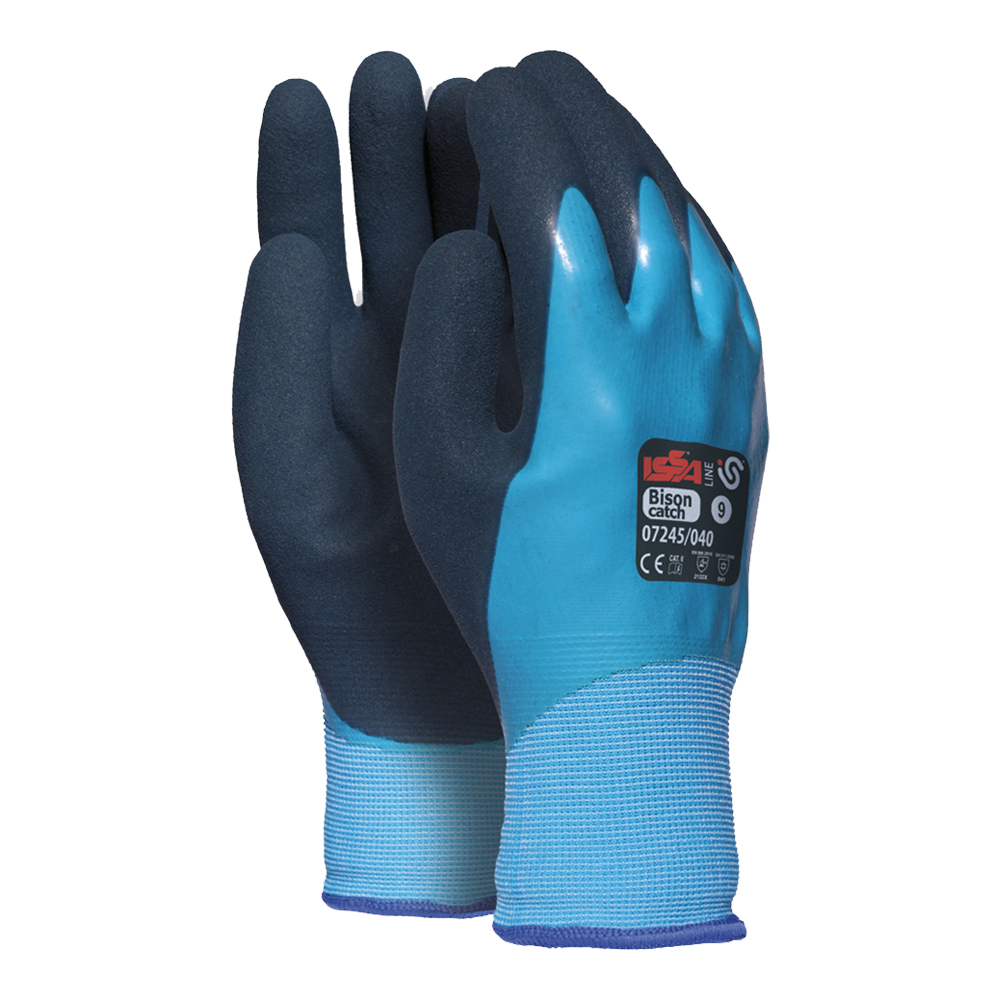 Gants anti-froid enduction Latex et Jersey antigel BISON CATCH (2.1.3.2.X)