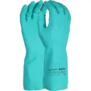 Gants NRNF15 Résistance aux produits chimiques, gantelet en nitrile (par 10 paires)