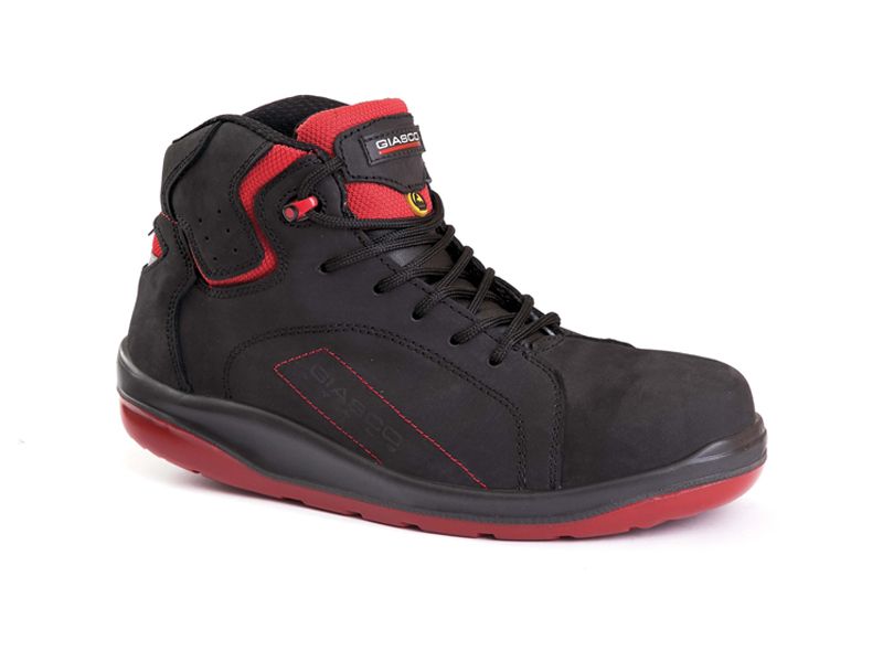 Chaussure de Sécurité Haute Cuir Nubuck GYM S3 SRC ESD