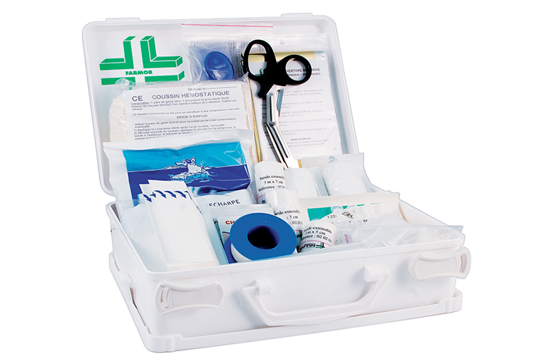 Coffret de secours SST (Sauveteur Secouriste du Travail)